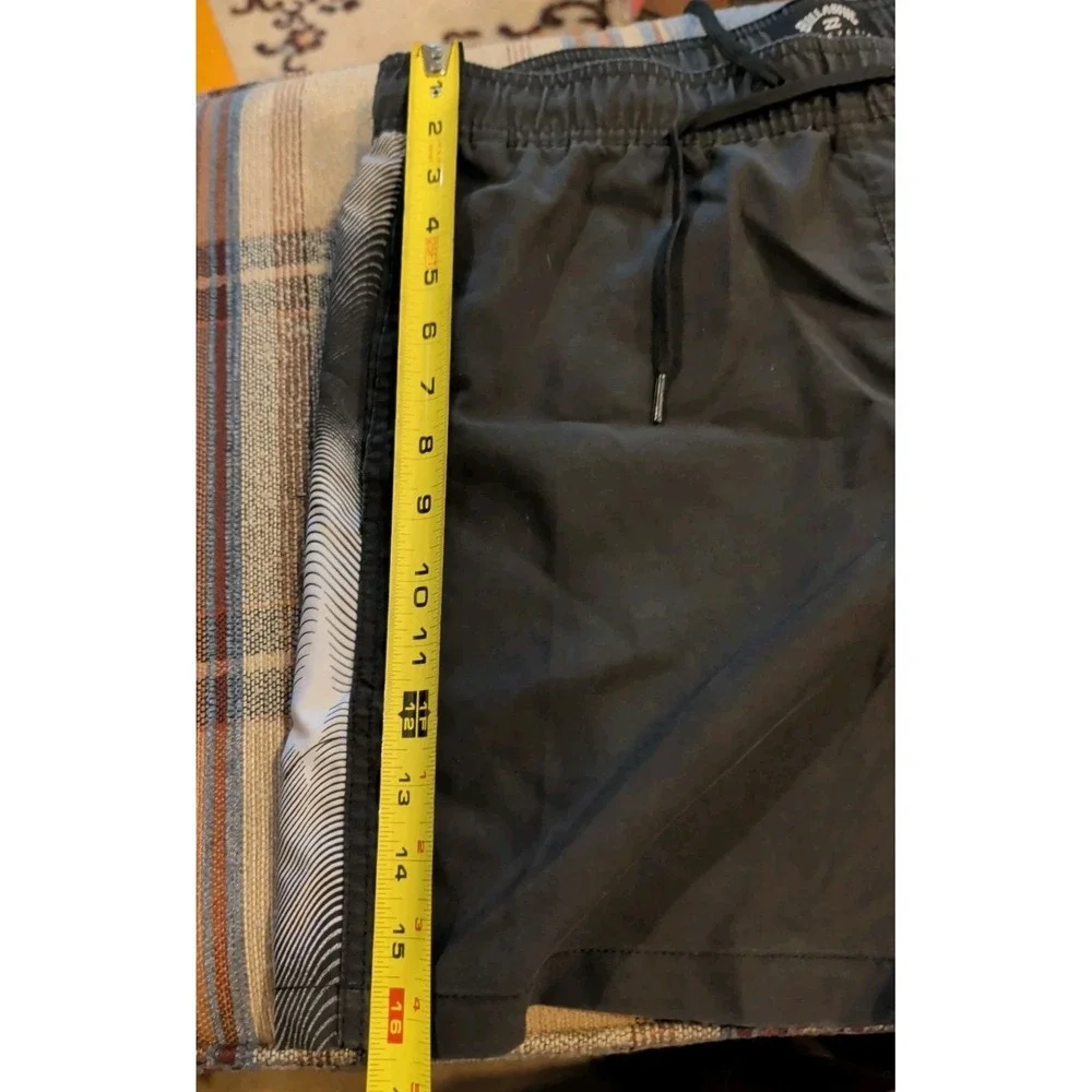 New NWT Billabong Recycler Layback Floral Swim Shorts Mens M Wave Washed Unlined